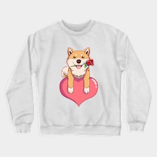 Lovely Shiba Crewneck Sweatshirt